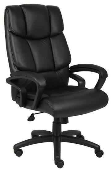 Seat Executive Top-Grain Leather Desk Chair